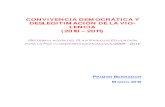 CONVIVENCIA DEMOCRÁTICA Y DESLEGITIMACIÓN DE LA VIO ... · convivencia democrÁtica y deslegitimaciÓn de la vio-lencia (2010 – 2011) reformulaciÓn del plan vasco de educaciÓn