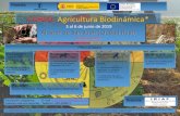 CURSO: Agricultura Biodinámica* curso basico... · Día 03-06-2019 Horario: de 9:00 a 14:00 h. 1,-¿Qué es agricultura biodinámica? 2,-Vivificar el suelo, la cuestión clave de