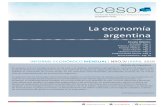 La economía argentina - Centro de Estudios Económicos y ... · El acuerdo con los fondos buitres le da aire a la política económica del gobierno nacional. El aspecto más ...