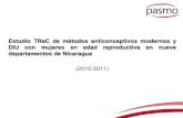 Estudio TRaC de métodos anticonceptivos modernos y DIU con …asociacionpasmo.org/wp-content/uploads/2019/10/estudio... · 2019. 10. 4. · métodos anticonceptivos modernos (1-4)1