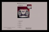 REPRODUCTOR DE CD LETTORE CD - Kompernass · 2019. 12. 17. · También puede usar un reproductor de CD con Ra-dio y un auricular con conector de auriculares esté-reo de 3,5 mm.