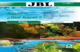 JBLjbl.de/cs/sthnout/9062/Ratgeber/Folder_Algas-Que_hacer...JBL Clearol para acuarios ac-túa como floculante y hace que las algas se engrumezcan, de manera que pueden ser rete-nidas