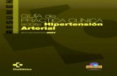 Guías de práctica clínica de Osakidetza · 2009. 5. 21. · 4 Guía de práctica clínica sobre Hipertensión arterial (Actualización 2007) 3.3. Tratamiento farmacológico en