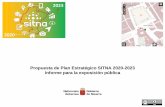 Propuesta de Plan Estratégico SITNA 2020-2023 · Cada «Sistema» se centra en la información de su competencia Programación de forma conjunta de productos de interés común (ejemplo: