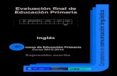 Evaluación final de Educación Primaria comunicación ... · Competencia en comunicación lingüística (inglés) Expresión escrita Evaluación final de Educación Primaria 1. AN