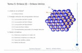 Tema 5: Enlace (I) Enlace iónico - UGRmota/QGI-Tema5_EnlaceI_Enlace_ionico.pdf · 2018. 11. 10. · Tema 5 –Enlace iónico Enlace iónico: energía reticular . Química General