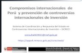 Sistema de Coordinación y Respuesta del Estado en Controversias Internacionales de ... · 2016. 9. 26. · Sistema de Coordinación y Respuesta del Estado en Controversias Internacionales