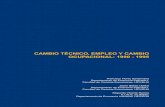 CAMBIO TÉCNICO, EMPLEO Y CAMBIO OCUPACIONAL: 1990 - 1995€¦ · cambio ocupacional realizado con las tablas input-output del año 1990 y publicadas en el volumen III (Análi-sis