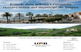 Estudi dels arbres i conjunts remarcables del …...Estudi dels arbres i conjunts remarcables del municipi de Sitges Projecte final de Ciències Ambientals. Febrer 2012 Chamaerops
