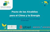 Pacto de las Alcaldías para el Clima y la Energía · modo voluntario a implantar los objetivos de la UE en materia de clima y energía en su territorio. El Pacto de las Alcaldías