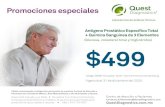 Antígeno Prostático Especíﬁco + Química Sanguínea de 3 ... · Pacientes de la Ciudad de México, Área Metropolitana, León Guanajuato y Tijuana. Compañía: 13237 Internet