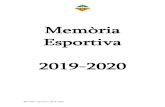 Memòria Esportiva 2019-2020²ria...Federació Catalana de Rugby Memòria esportiva 2019-2020 2 Índex ÍNDEX ..... 2 1. JUNTA