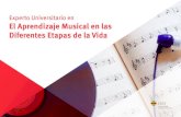 Experto Universitario en El Aprendizaje Musical en las ...€¦ · 3.5.2. Integración del área de música en la etapa de primaria. 3.5.3. Principales consideraciones metodológicas.