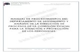 MANUAL DE PROCEDIMIENTOS DEL DEPARTAMENTO DE …ceapp.org.mx/admin/transparencia/2014-04-11/25.pdf · Manual de procedimientos del Departamento de Seguimiento y Análisis. Manuel