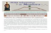 INFORMACIÓN DE LA JUNTA RECTORA - Monloramonlora.com/hoja/hoja614.pdf · invitacion al coro parroquial . aniversario coronacion 57,20 invitacion al coro parroquial el 4-01-2015 56,60