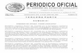 PERIODICO OFICIAL 15 DE JUNIO - 2007 PAGINA 1 AÑO XCIV ... · Fundado el 14 de Enero de 1877 Registrado en la Administración de Correos el 1o. de Marzo de 1924 GUANAJUATO, GTO.,