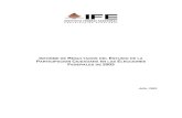 INFORME DE RESULTADOS DEL ESTUDIO DE LA PARTICIPACIÓN ...amai.org/datos_files/2003-IFE-Estudio_Participacion_Politica-0407.pdf · A continuación se presentan los resultados más