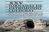Cuco de la Escarabaja, construcción de piedra en seco ... · PATRIMONIO CULTURAL DE LA REGIÓN DE MURCIA. Un evento a celebrar los días 8, 15, 22 y 29 de octubre de 2019. El programa