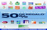 Droguería y Perfumería 50DE REGALO€¦ · Del 14 al 27 de enero de 2016 acostúmbrate a nuestros buenos precios Droguería y Perfumería Por cualquier compra que realices en artículos