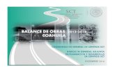 BALANCE DE OBRAS 2013-2018 COAHUILA - gob.mx€¦ · 15/02/2016 03/11/2016 2.84 349 puentes concluidas 2016 carreteras federales 15092110004 0 26 obra complementaria al cg 186 modernizaciÓn