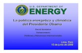 La polأ­tica energأ©tica y climأ،tica del Presidente La polأ­tica energأ©tica y climأ،tica del Presidente