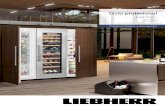 Guía profesional Liebherr 2020€¦ · de refrigeración optimizados, el empleo de materiales elevadamente aislantes y la utilización de compresores de alto rendimiento garan- tizan
