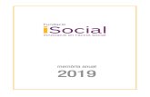 memòria anual 2019 - isocial.cat · MEMÒRIA 2019 2 Aquesta és la segona memòria d’activitats de la Fundació iSocial. Des que ens vam constituir formalment el 12 de juliol del