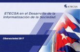 Presentación de PowerPoint ETECSA... · 2018. 6. 12. · Cuba S.A, la cual tiene la tarea de detener el deterioro de la Telefonía Básica e Impulsar la conectividad en el País.
