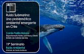 Ruido Submarino: Una problemática ambiental emergente en Chile · Una problemática ambiental emergente en Chile Camilo Padilla Reinoso Departamento Ruido, Lumínica y Olores División