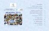 MEMORIA 2015 Inserción Sociolaboral y Empleo · 2017. 8. 8. · PROYECTO ITINERA Itinerarios Integrados para la Inserción Sociolaboral Inserción social y laboral de personas en