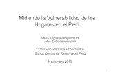 Midiendo la Vulnerabilidad de los Hogares en el Perú · Análisis de determinantes del consumo por niveles jerárquicos • En el primer nivel: asociados al jefe de hogar. Selección