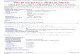 FICHA DE DATOS DE SEGURIDADintranet.comafe.es/Fic-Nav/Adj-Articulos/87745/87745_FS.pdf · + 33 (0) 1 45 42 59 59 FICHA DE DATOS DE SEGURIDAD Nombre del producto BOSTIK DECOGREEN ESPANA