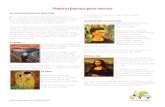 Pinturas famosas para colorear - PequeMundospequemundos.com/wp-content/uploads/2015/05/DIBUJOS-PARA-CO… · de colores y formas inspiradas en arte folklórico mexicano. Este “Autoretrato
