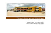 Plan de Emergencia Municipal - PGRD...situaciones de emergencia o desastre. 2. Delimitar las responsabilidades y funciones de los actores municipales públicos y privadas en relación