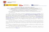 CONVOCATORIA DE CONCURSO PÚBLICO CORRESPONDIENTE AL PROGRAMA DE … empleo ULE PEJ 2015... · 2020. 1. 14. · convocatoria de concurso pÚblico para cubrir contratos temporales