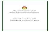 Provincia de Entre Ríos - Agência Pública · 2014. 10. 1. · Provincia de Entre Ríos Informe Institucional, Económico y Fiscal Dirección General de Análisis Fiscal y Estudios