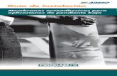 Guía de instalación - Polyglass U.S.A., Inc. · 2020. 7. 28. · Guía de instalación Instalación de laminas base autoadhesivas: Antes de la instalación, permita que las membranas