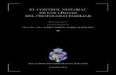 EL CONTROL NOTARIAL DE LOS LÍMITES DEL PROTOCOLO FAMILIARrajylgr.es/wp-content/uploads/2019/01/el-control... · El control notarial de los límites del protocolo familiar canzan
