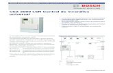 UEZ 2000 LSN Central de incendios universal€¦ · En el módulo de ampliación de línea LVM 100 (conocido como LVM), los procesadores en línea del LVM consultan, procesan y digitalizan