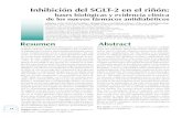 Inhibición del SGLT-2 en el riñónrevdiabetes.com/.../inhibicion_del_sglt_2.pdf · Palabras claves: Inhibidores del SGLT-2, dapagliflozina, ca-nagliflozina, empagliflozina, ertugliflozina.