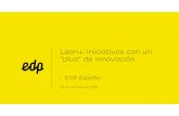 Lean+: iniciativas con un “plus” de innovacióncongresoinnovacionlean.com/wp-content/uploads/2018/10/... · 2018. 10. 24. · LEAN Ibérico Generación Programa Ibérico de Mejora