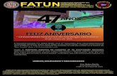 Aأ‘OS FELIZ ANIVERSARIO - FATUN FELIZ ANIVERSARIO - Universidad Nacional de Santiago del Estero - 10