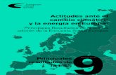 Actitudes ante el cambio climático y la energía en Europa · 2018. 10. 2. · 2 Actitudes frente al cambio climático y la energía en Europa Esta última edición de nuestra serie