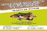 Sábado, 27 de julio - Medina de Pomarmail.medinadepomar.org/ficheros/programa-faim13.pdfMagret de pato de la Granja la Llueza, queso de Frías y miel de Brezo Tarta de manzana asada