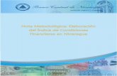 Nota metodológica ICF · 2018. 3. 21. · Nota metodológica: Elaboración del Índice de Condiciones Financieras en Nicaragua. I. Conceptualización del Índice de Condiciones Financieras