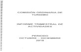 Congreso del Estado de Guerrero - KM 554e-20190912224458 · 2019. 9. 18. · TURISMO INFORME TRIMESTRAL DE ACTIVIDADES PERIODO OCTUBRE - DICIEMBRE 2018 . SESIÓN DE INSTALACIÓN DE