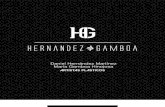 Presentación Daniel Hernández María Gamboa · 2016. 9. 29. · Presentación María Gamboa y Daniel Hernández son artistas emergentes y contemporáneos que buscan ofrecer un estilo