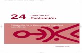 24 Informe de Evaluación - OECD.org · 2016. 3. 29. · 24 Informe de Evaluación Evaluación de la Cooperación Española con México 13397-Mexico (3) 2/12/08 11:48 Página 3. Edición:
