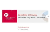 ECONOMIA CATALANA Anàlisi de conjuntura i previsionspremsa.cambrabcn.org/wp-content/uploads/2019/04/20190411... · 2019. 4. 11. · El sector exterior ha restat dues dècimes al