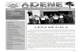 Boletín Informativo - ADENEBoletín Informativo ADENE CENA DE GALA Camino Fuente Cáñez, s/n. Dirección Postal: C/ Diputación, 4 - ENGUERA Galardonados en la recogida de los premios